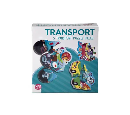 Transport Puzzle 19pc