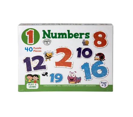 Numbers Jigsaw Puzzle 40pc