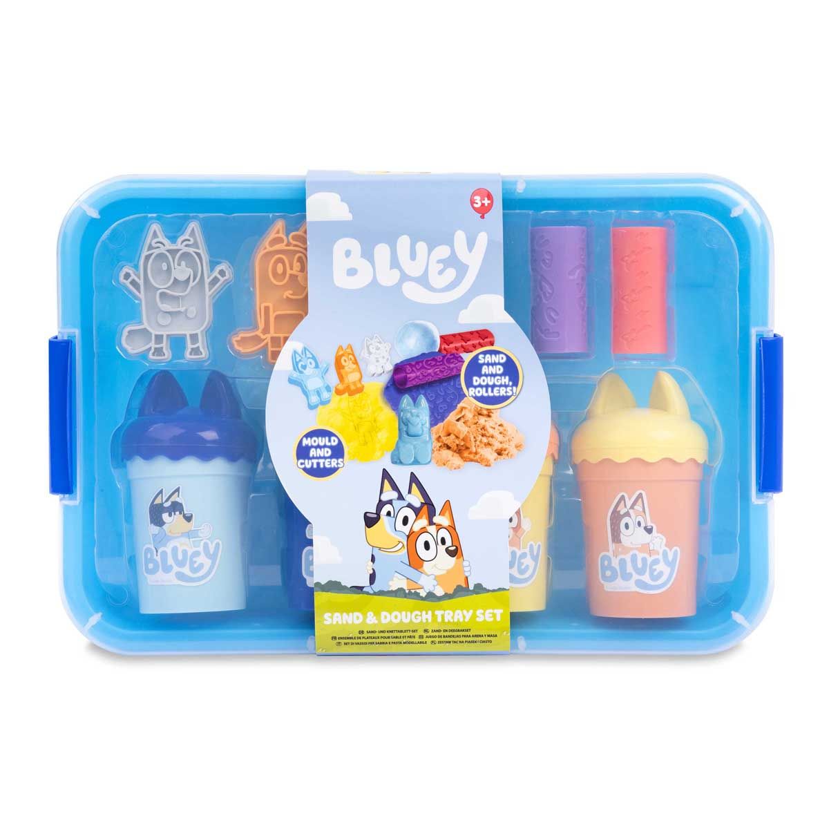Bluey Dough And Sand Tray Set