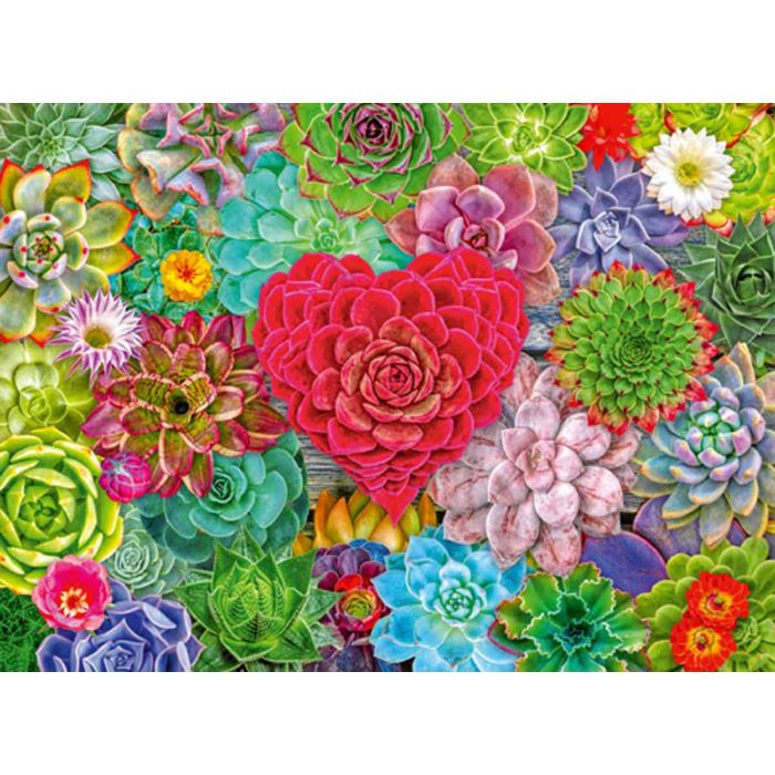 Ravensburger 500pc Puzzle Succulent Love