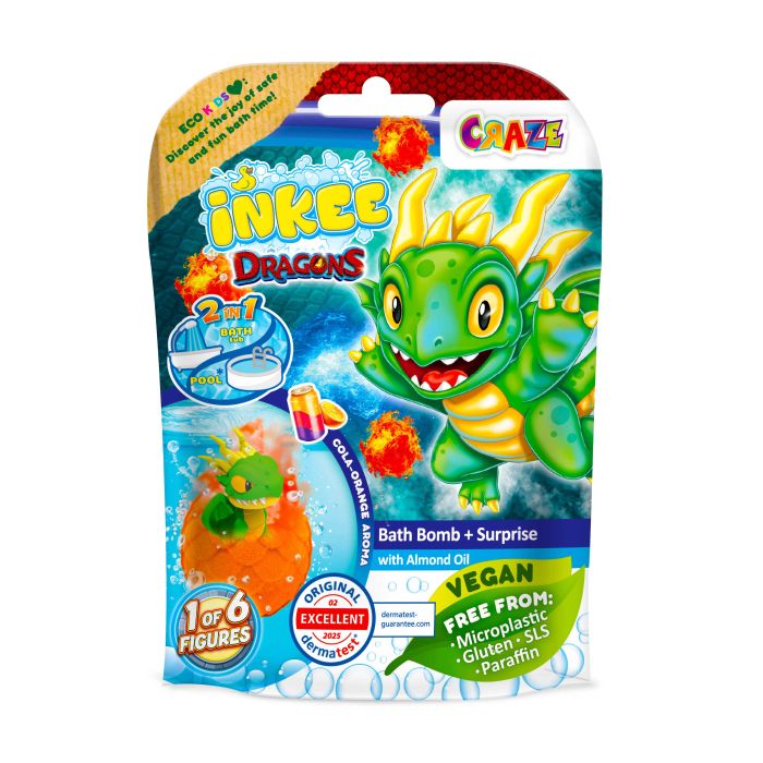 Inkee surprise Bath Bomb Dragon