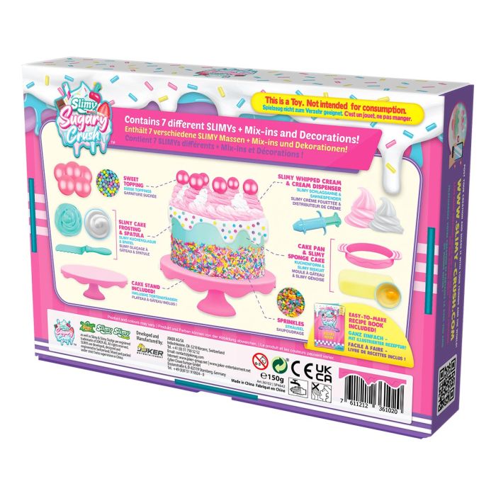 Slimy Sugary Crush DIY Party Cake