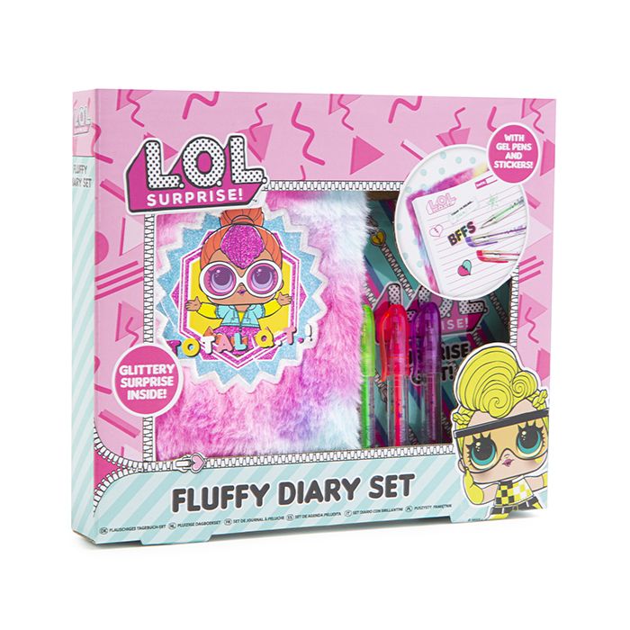 LOL Surprise Mini Fluffy Diary Set