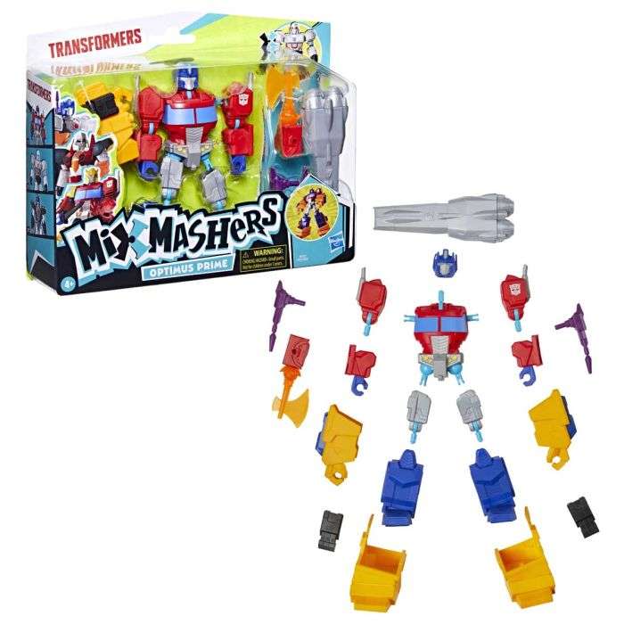 Transformer Mixmashers Deluxe Figure Optimus Prime