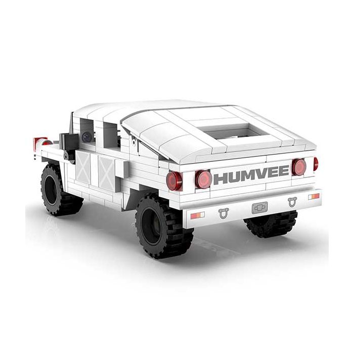 Cada 1:24 Free Wheel 328pc Humvee