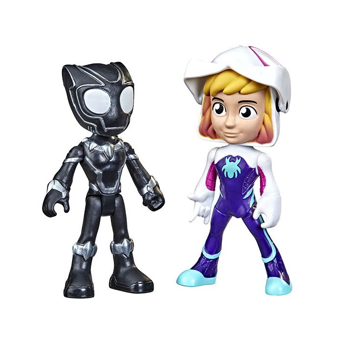 Spidey And Friends Hero Ghost And Black Panther