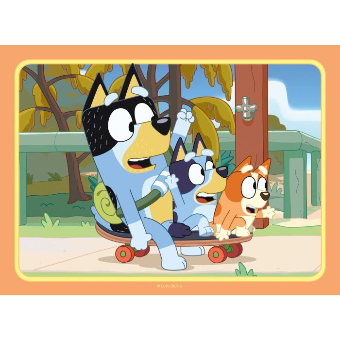 Ravensburger Bluey 4 In 1 Puzzle (12+16+20+24 PC)