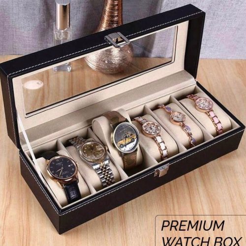 Premium Watch Box 6 Slot
