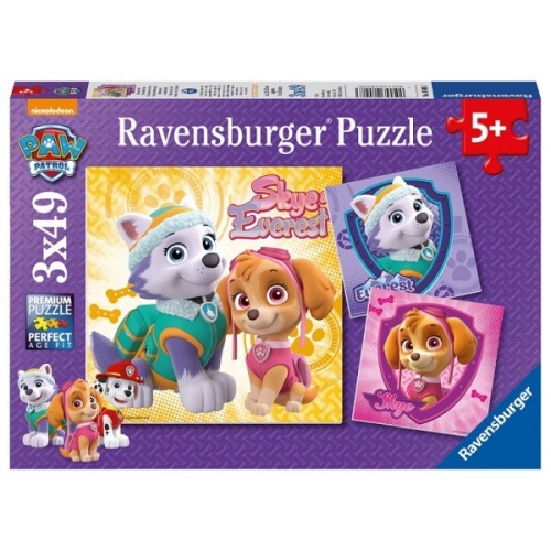 Ravensburger 3x49pc Puz Paw Patrol Glamour Girls