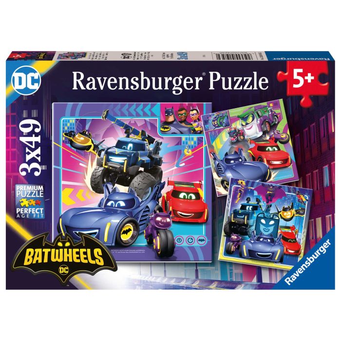 Ravensburger 3X49pc Batwheels