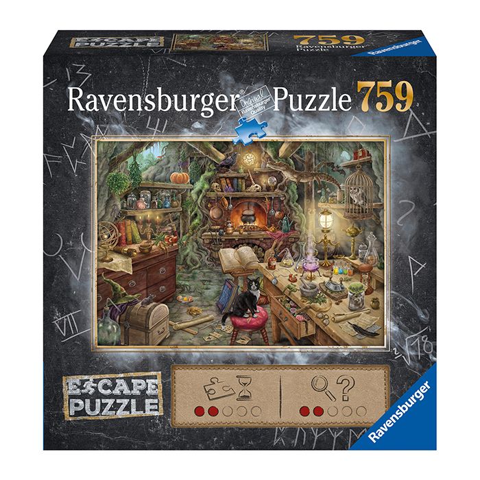 Ravensburger Escape Kitchen Of A Witch 759pc Puzzle