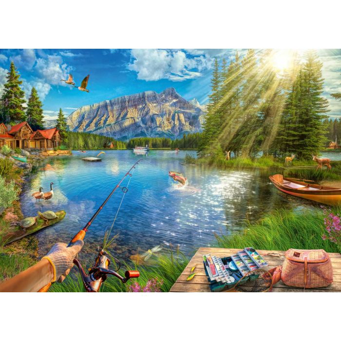 Ravensburger 1000pc Life At The Lake