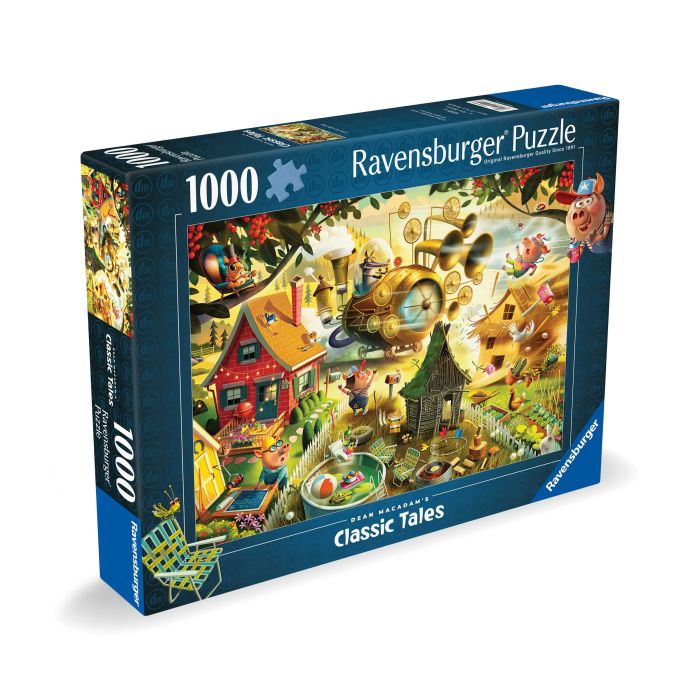 Ravensburger 1000pc Look Out Little Pigs