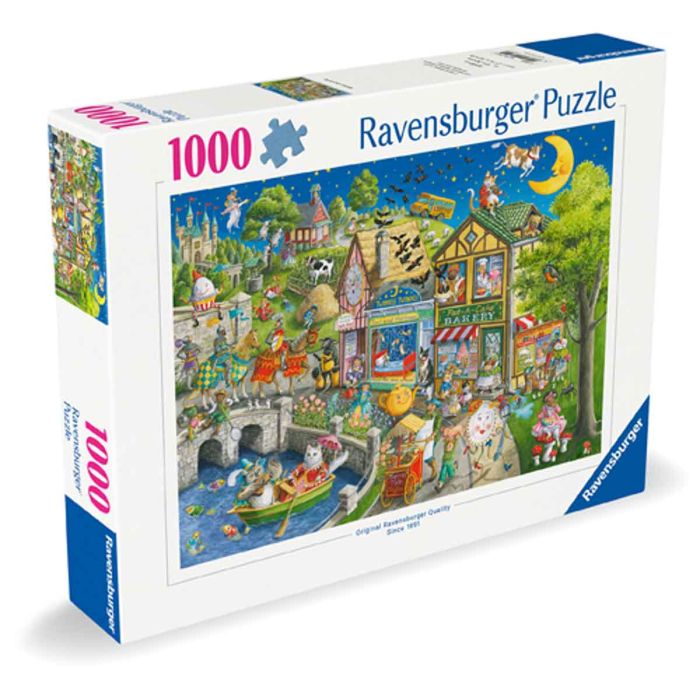 Ravensburger 1000pc Puzzle Mother Gooseville