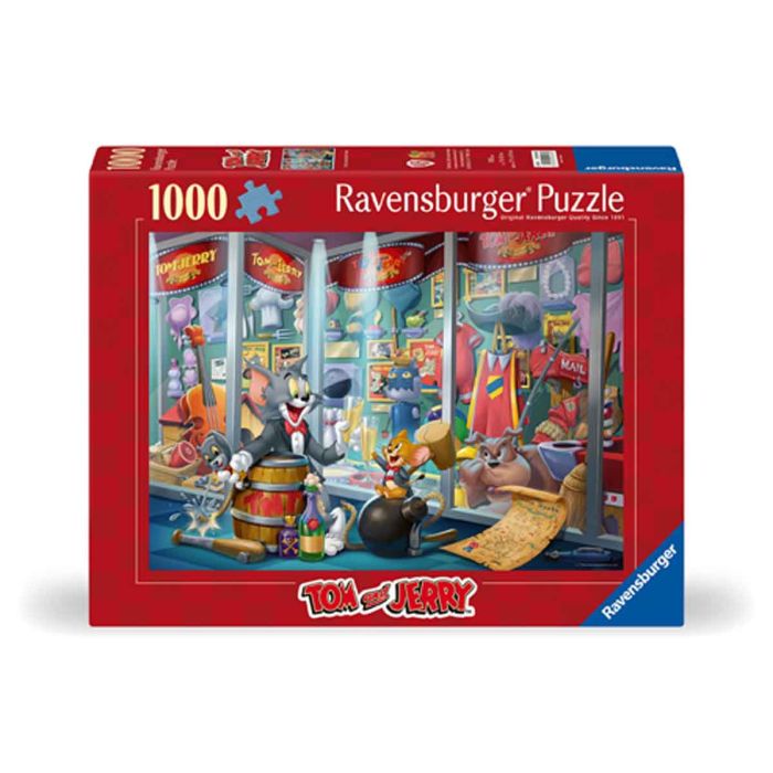 Ravensburger 1000pc Tom N Jerry Hall Of Fame