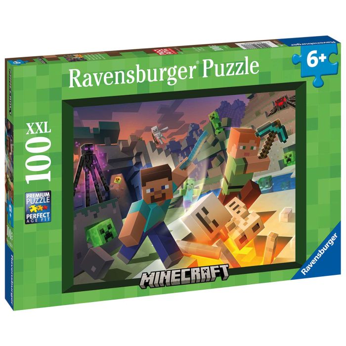Ravensburger 100pc XXL Monster Minecraft