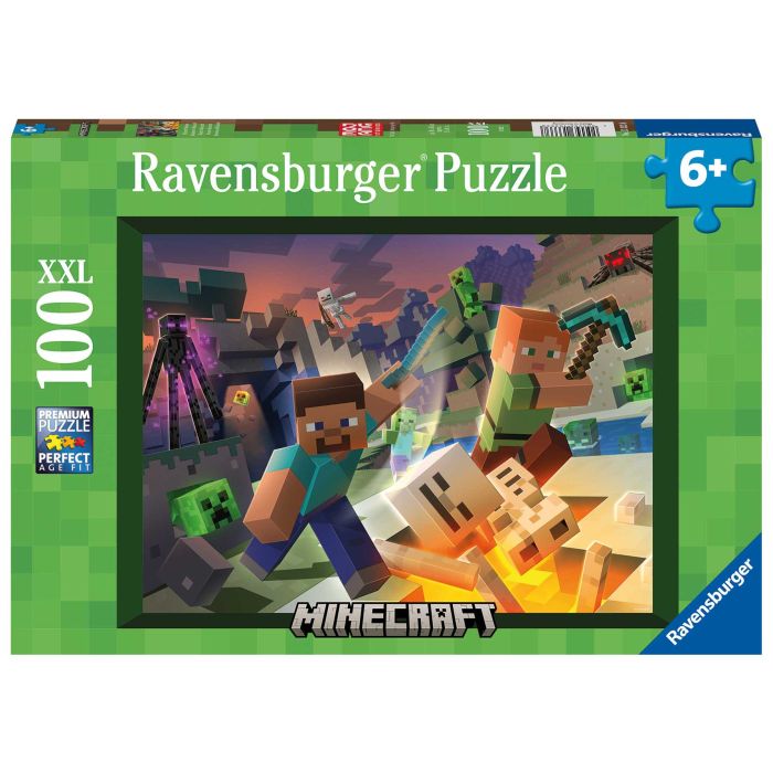 Ravensburger 100pc XXL Monster Minecraft