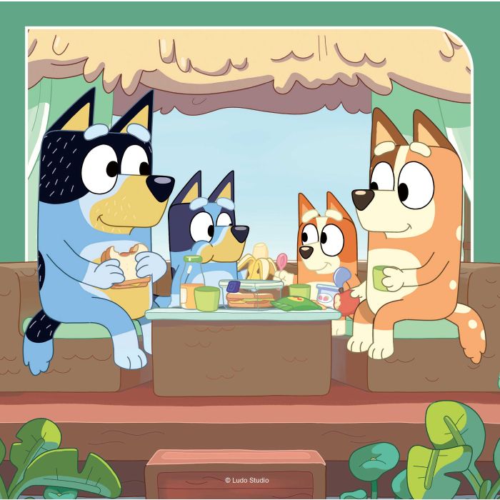 Ravensburger 3X49pc Bluey