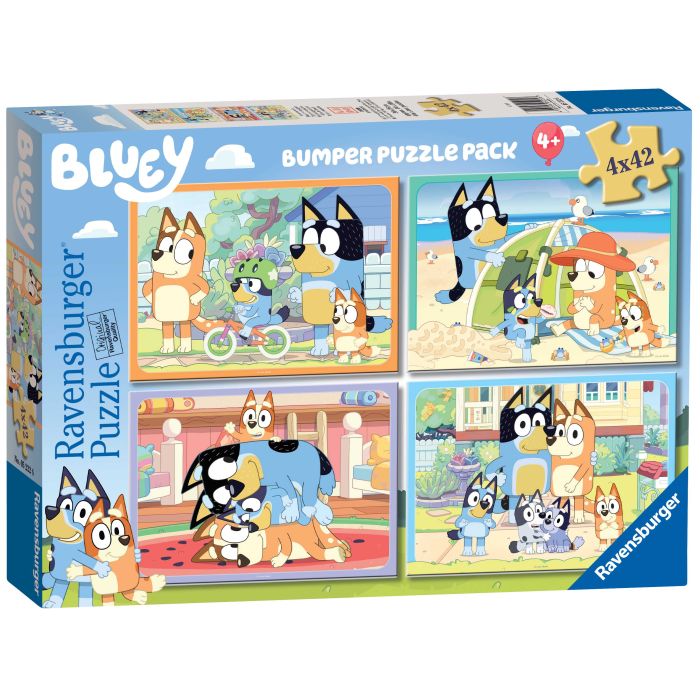 Ravensburger 4X42pc Bluey