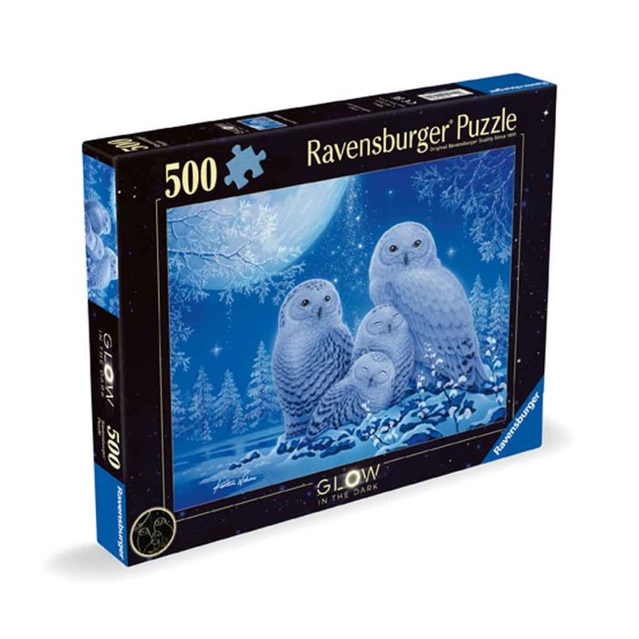 Ravensburger 500pc Puzzle Owls In Moonlight