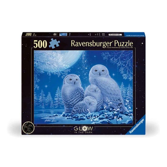 Ravensburger 500pc Puzzle Owls In Moonlight