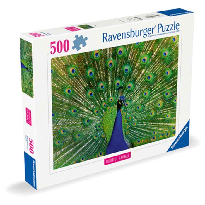 Ravensburger 500pc Puzzle Peacock