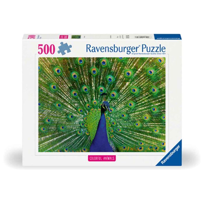 Ravensburger 500pc Puzzle Peacock