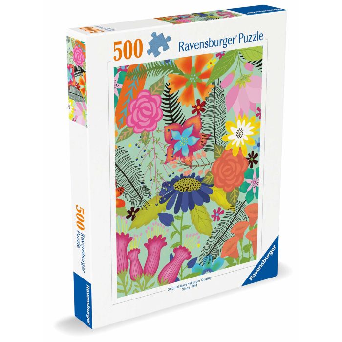 Ravensburger 500pc Puzzle WT Flower Jungle