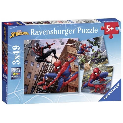 Ravensburger 3X49pc Spiderman Puzzle