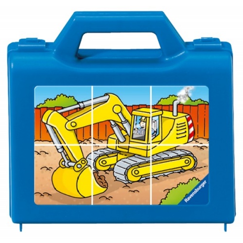 Ravensburger 6pc Cube Puzzle Vehicles In Use