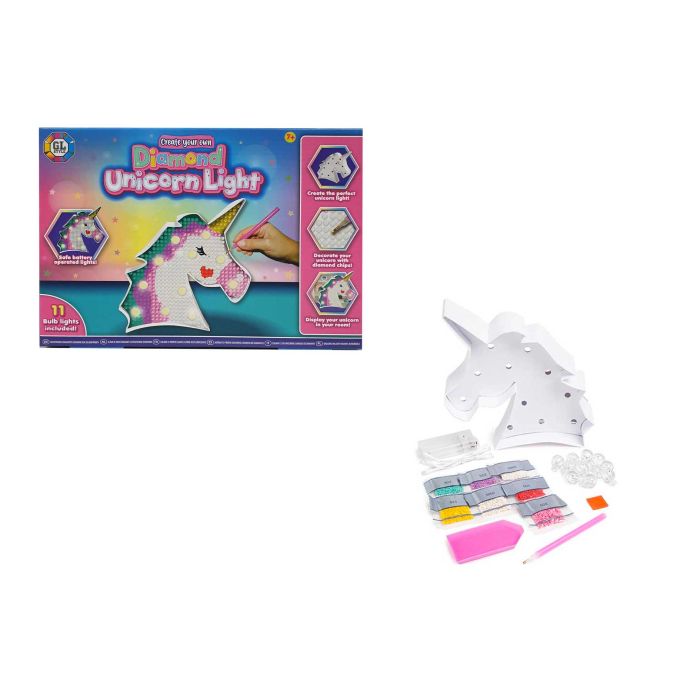 GL Style Diamond Decoration Light UP Unicorn