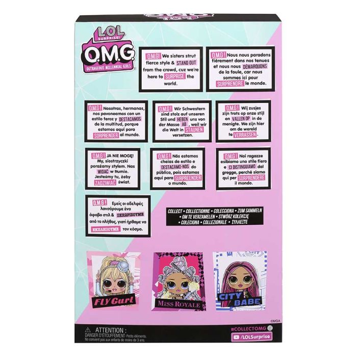 Surprise Mid Opp OMG Doll Snowlicious