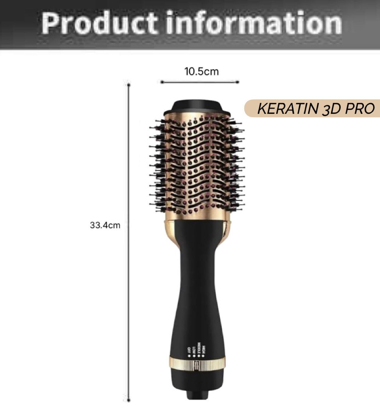 3 In 1 Hot Air Brush