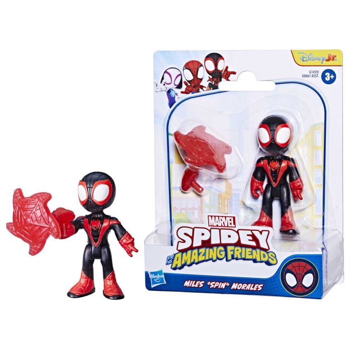 Spidey And Friends 7.6cm Miles And Accessory