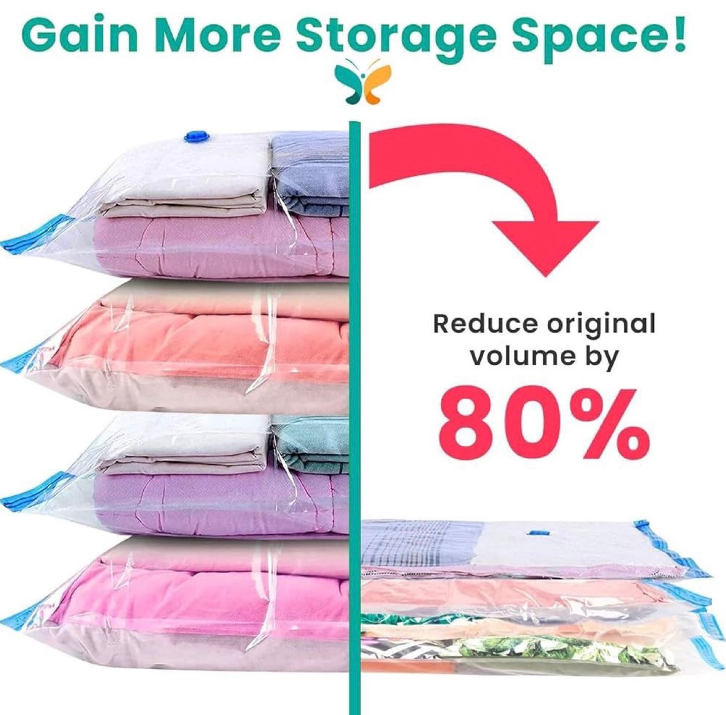 Vacuum Storage 10pcs Bags