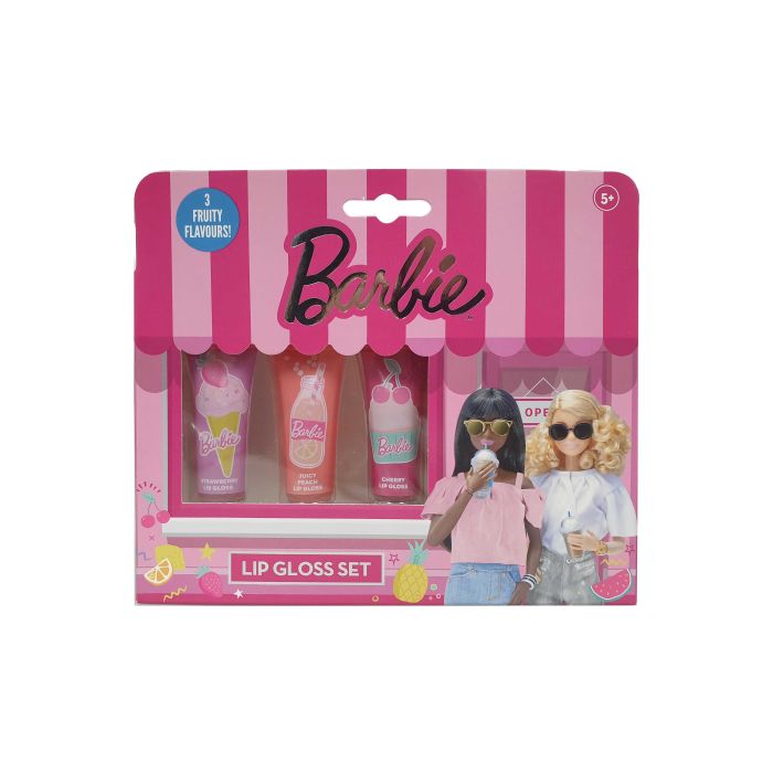 Barbie Core Lip Gloss 3PK