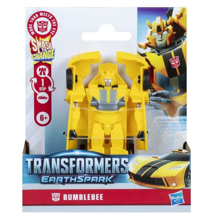Transformers Earthspark 1 Step Smash Bumblebee