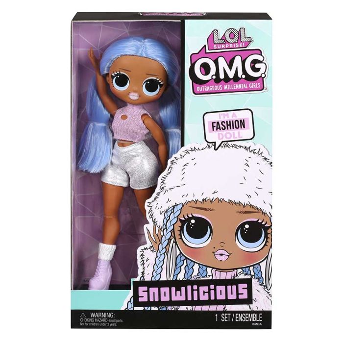 Surprise Mid Opp OMG Doll Snowlicious