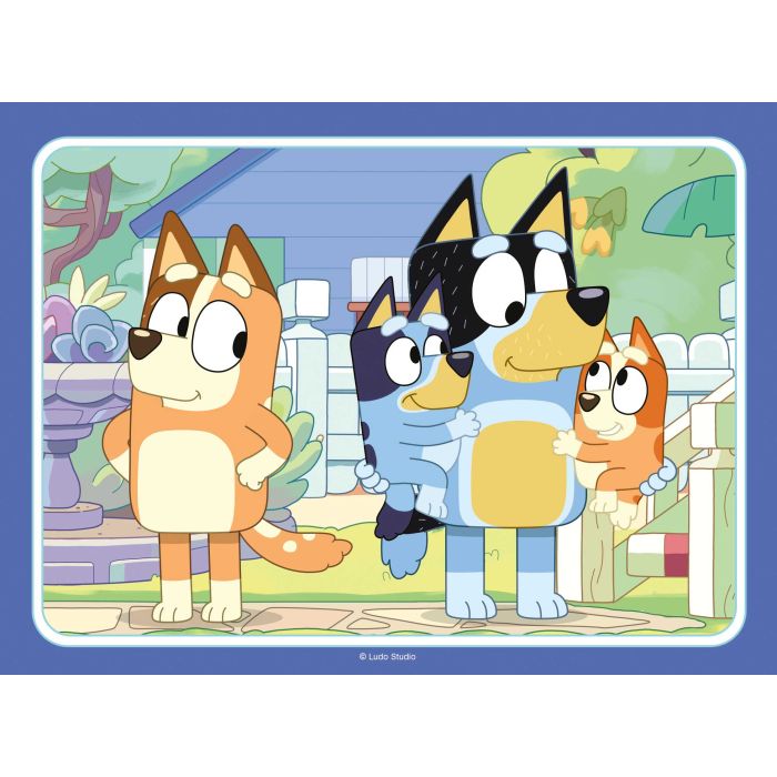 Ravensburger Bluey 4 In 1 Puzzle (12+16+20+24 PC)